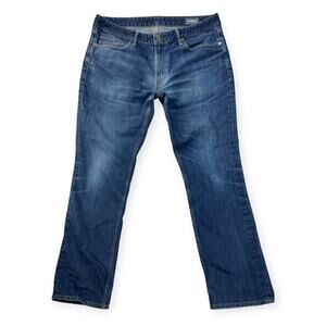 Bonobos The Blue Jean Mens 38x31 Slim Fit Straight Denim Jeans Blue Stretch Clas